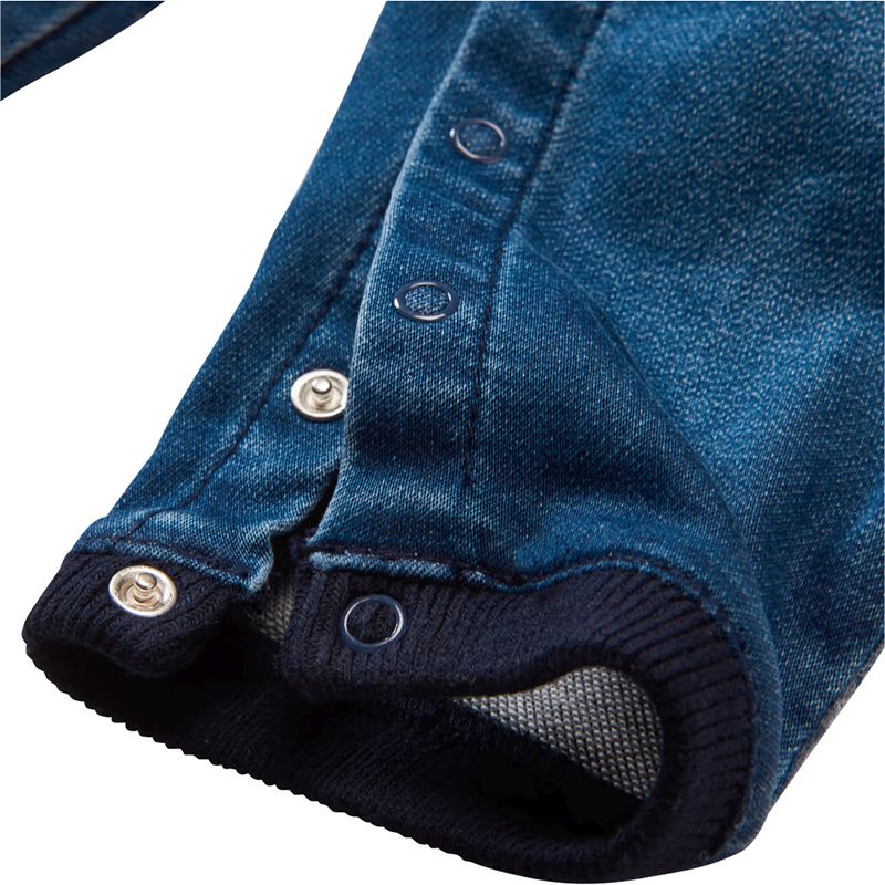 JAKO-O - Detské krátke nohavice s džínsovým vzhľadom 68/74