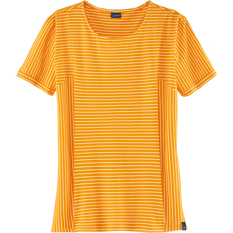 J.MAMA - Dámske pruhované tričko aj pre tehotné č.36