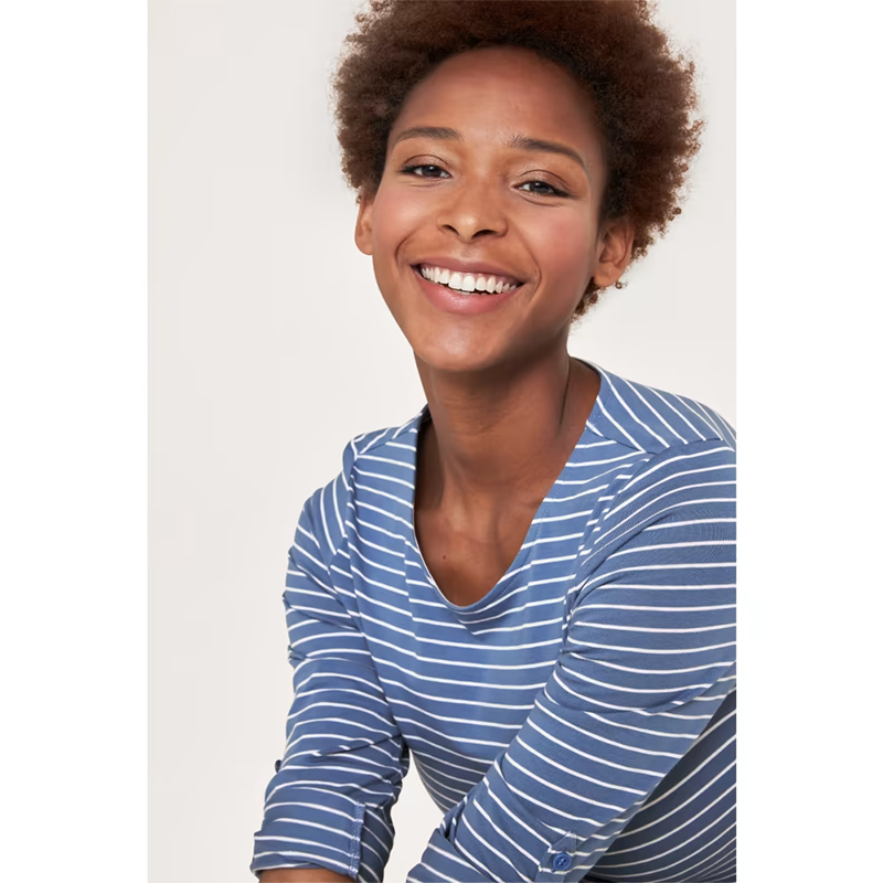 J.MAMA - Dámske pruhované šaty aj pre tehotné ženy č.44