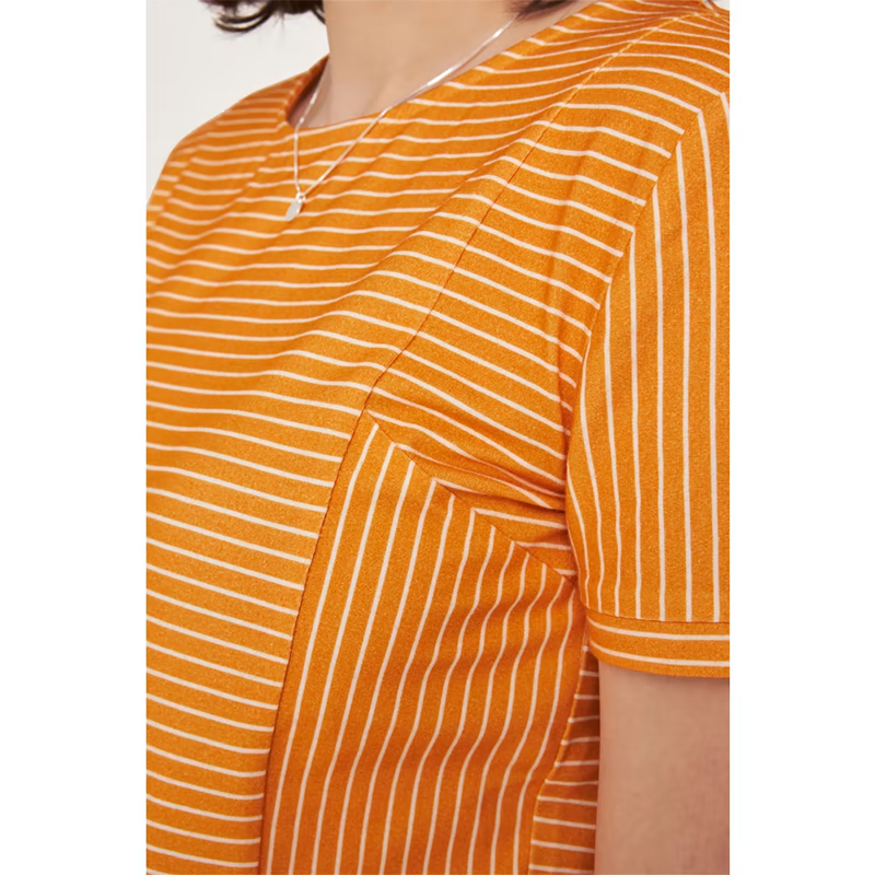 J.MAMA - Dámske pruhované tričko aj pre tehotné č.38
