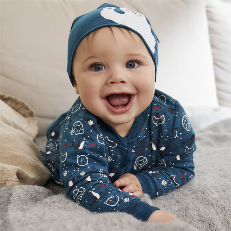 JAKO-O - Detská čiapka Ľadový medveď č.42/44