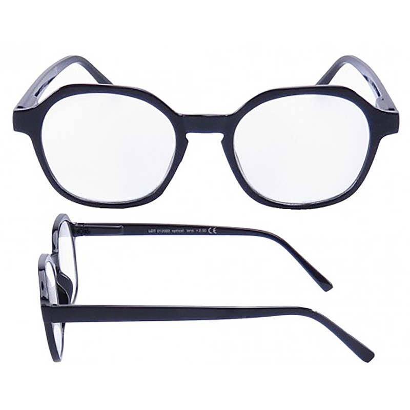 Okuliare dioptrické na čítanie FLEX  +2 čierne