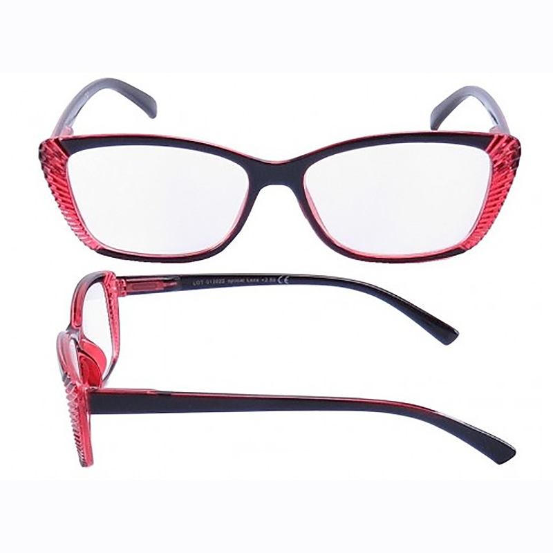 Okuliare dioptrické na čítanie FLEX  +1,5 červené