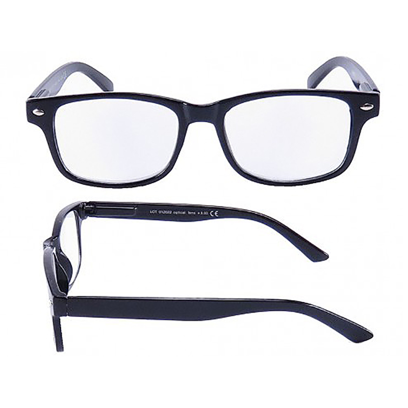 Okuliare dioptrické na čítanie FLEX  +3 čierne