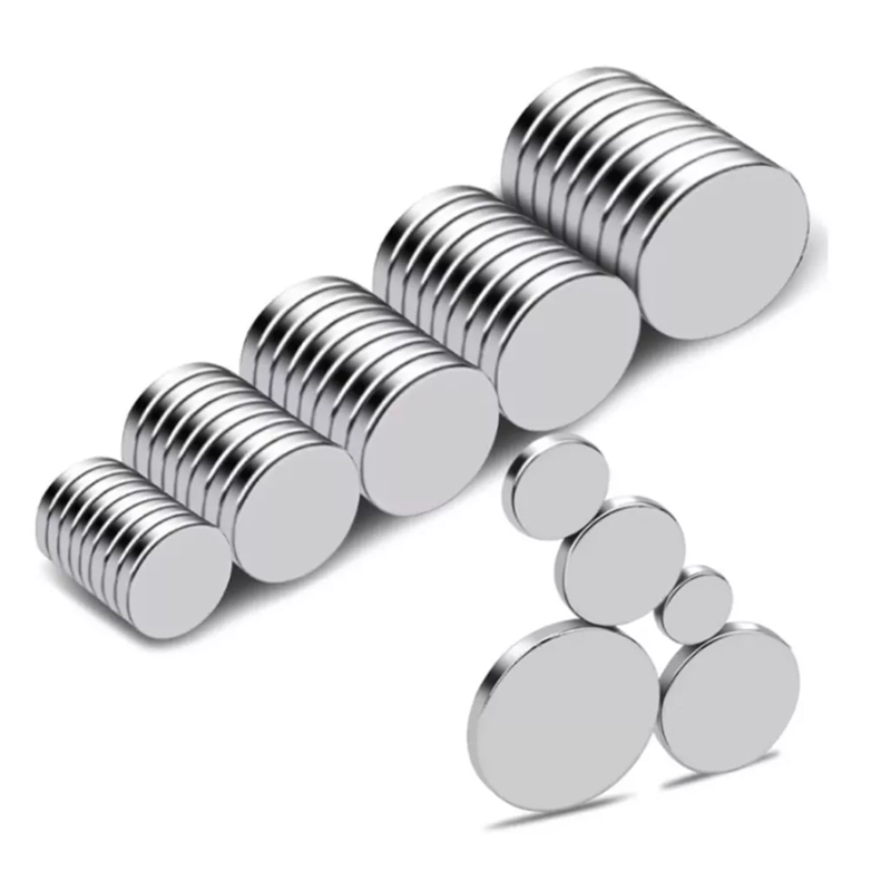 Magnety neodymové 12x1,5mm 10ks silné