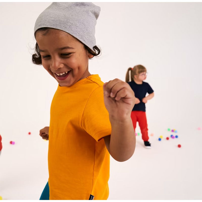 JAKO-O - Detské klasické tričko žlté č.104/110