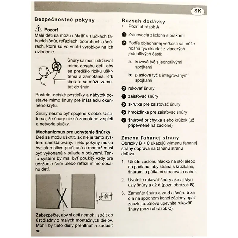 My Home - Záclona rímska oranžová 140 x 60cm : 210854 Grosse 2