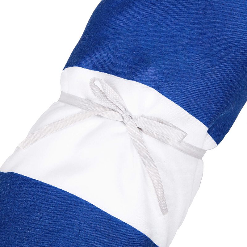 Plážový paravan 10m modro-biely