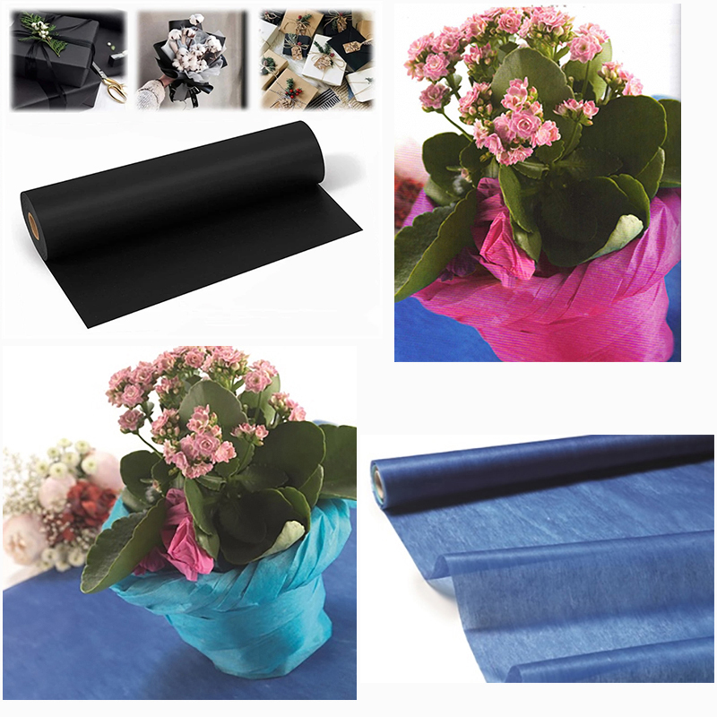 Dekoračný fleecový papier 10 metrov / 30 cm - ružový