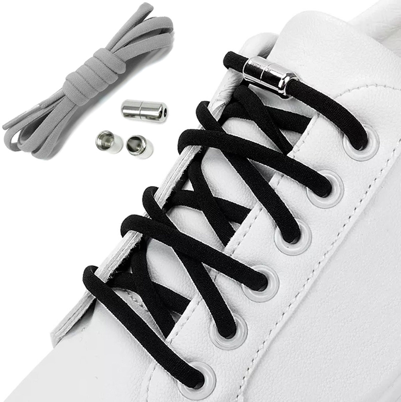 Šnúrky do topánok bez viazania modré