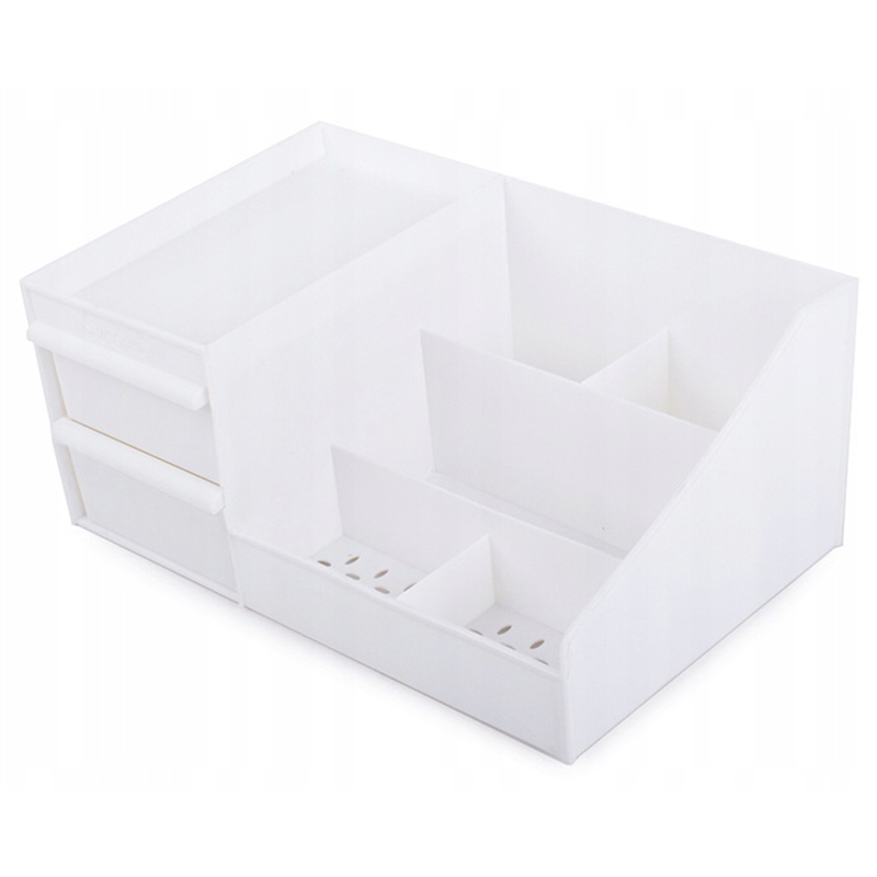 Organizér na kozmetiku biely