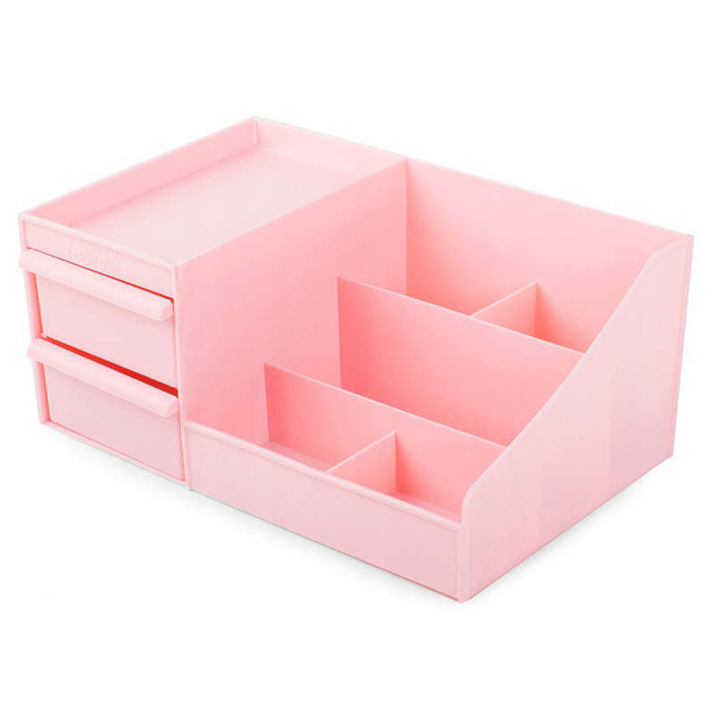 Organizér na kozmetiku biely