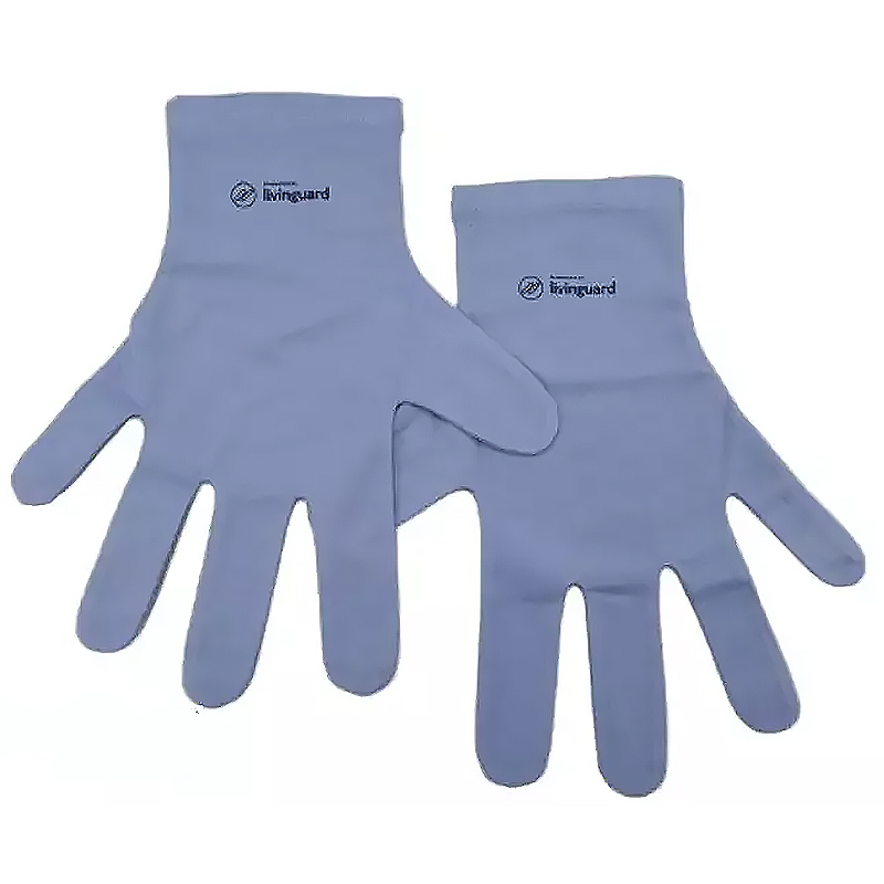 LIVINGUARD Street Gloves - Rukavice s dotykovou funkciou obrazovky - pánske svetlomodré "XL"