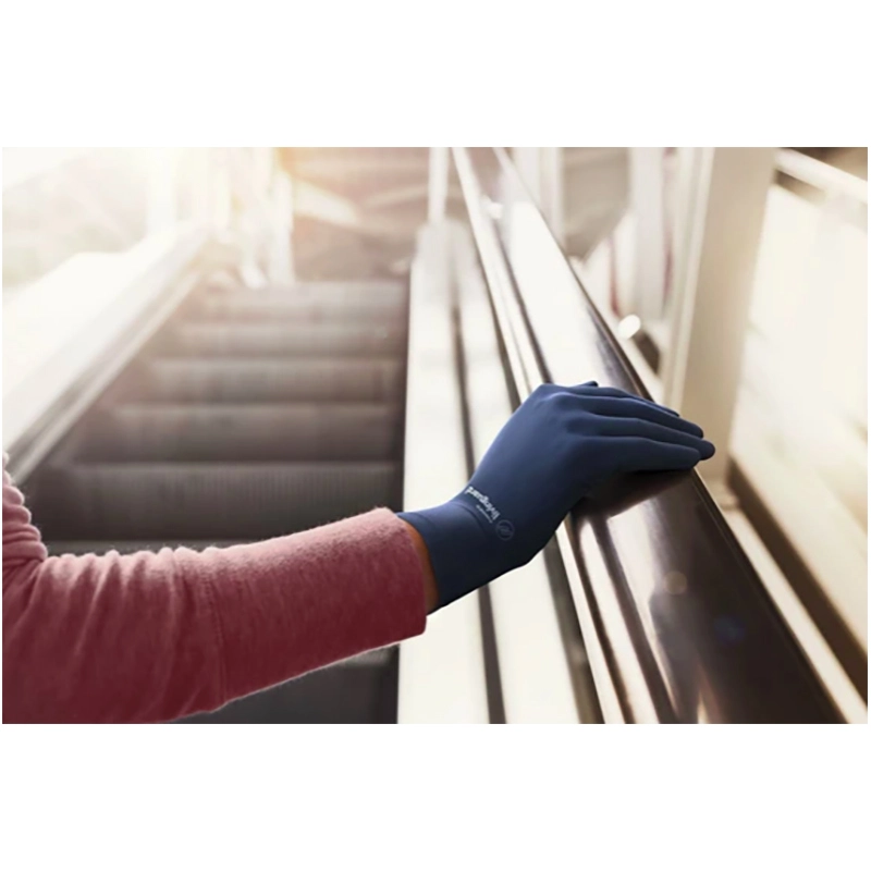 LIVINGUARD Street Gloves - Rukavice s dotykovou funkciou obrazovky - pánske modré "XL"