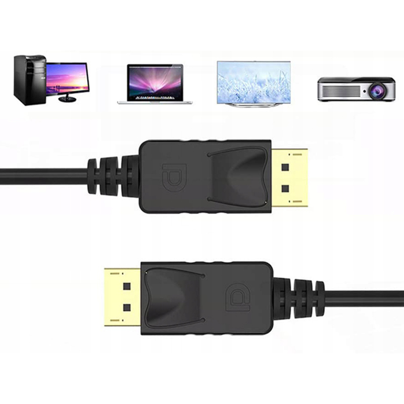 Kábel na Display Port 1.4 8K Gold 2m