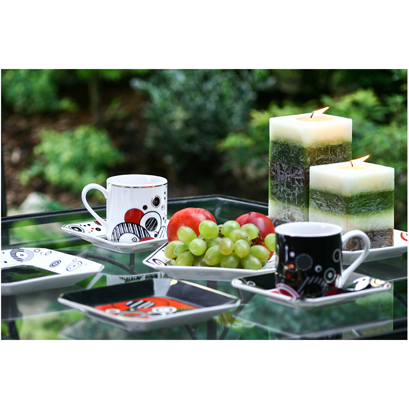 Pierrot Home design - Luxusný porcelánový podnos