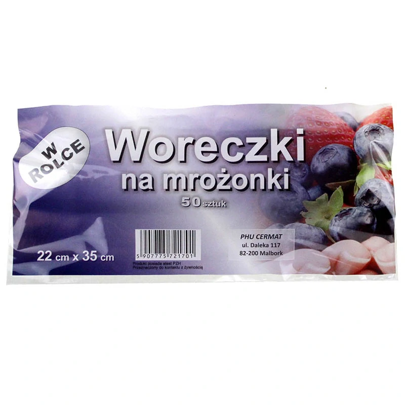 Vrecká na ľad 25 × 35 cm – 50 ks