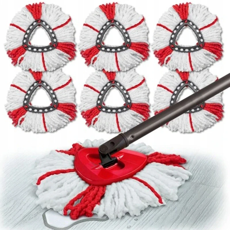 Náhrada na mop Vileda 6ks (Náhradné hlavice na mop Vileda Easy)