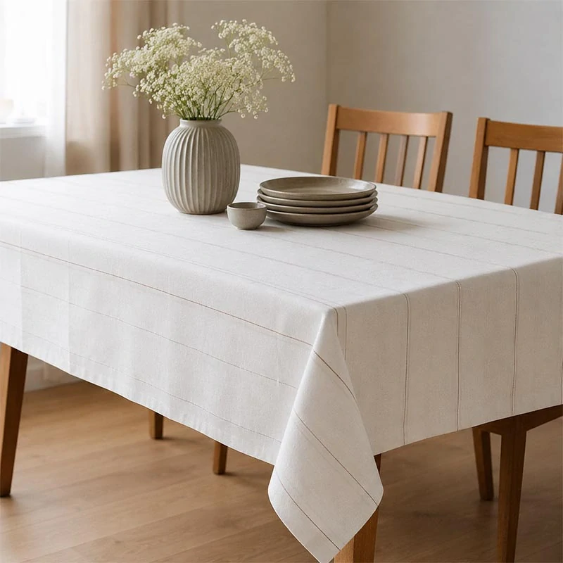 Obrus 240 × 140 cm – elegantný textilný obrus v prírodnom dizajne