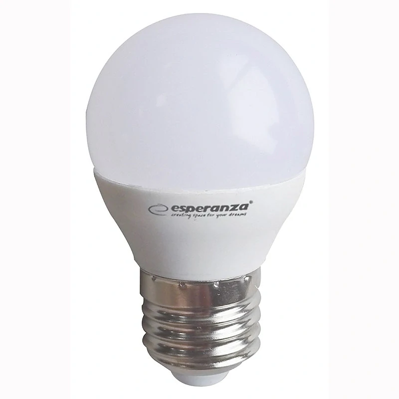 LED žiarovka Esperanza G45 E27 6 W 580 lm 3000 K