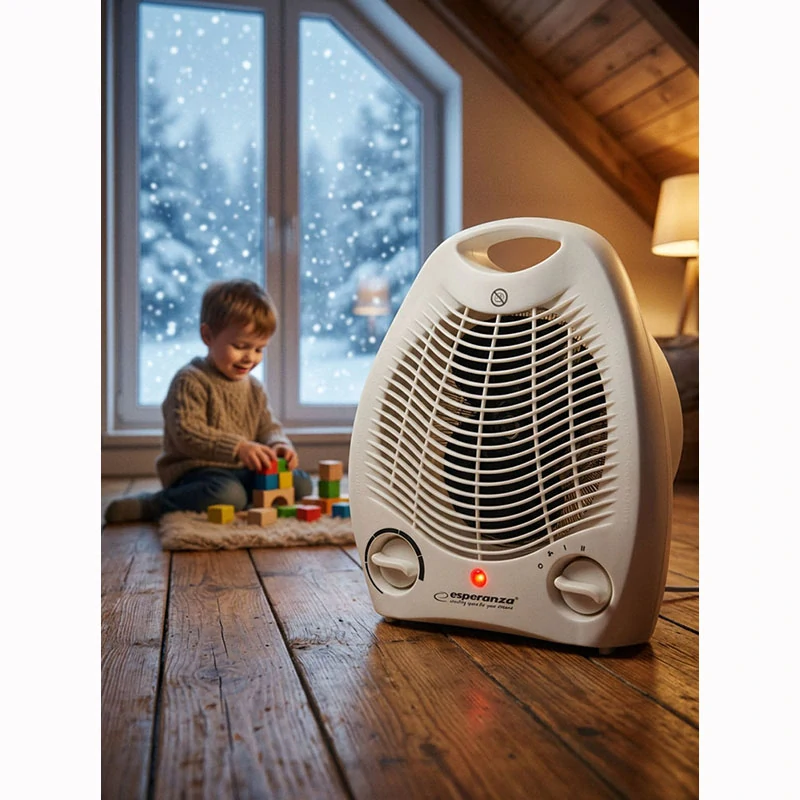 Teplovzdušný ventilátor Esperanza GOBI 1000 W / 2000 W