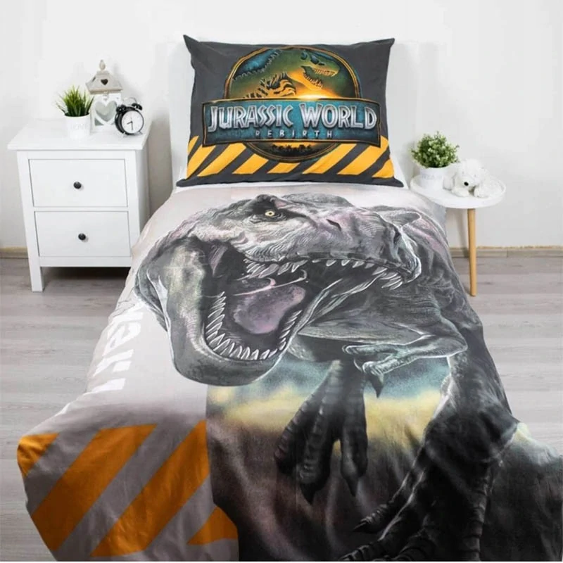 Obliečky Jurský svet T.rex 140 × 200 cm, 70 × 90 cm