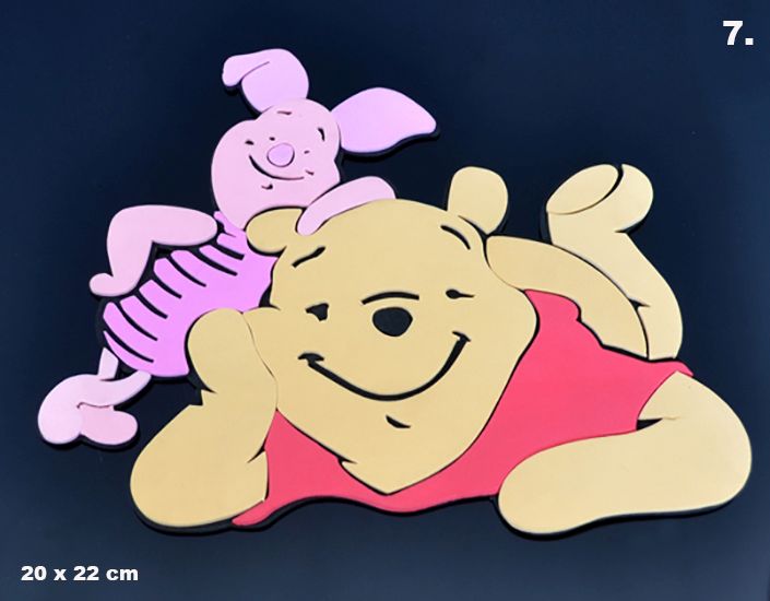 Nálepka 3D Disney gumená