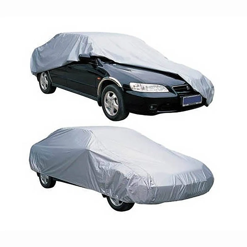 Univerzálna ochranná plachta na auto XXL 580 × 175 × 120 cm – sivá