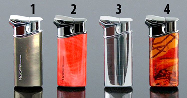 Fajka so zapaľovačom v kazete