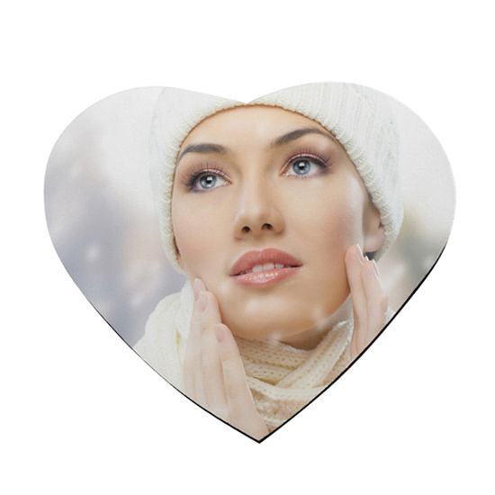 Podložka pod myš srdce foto