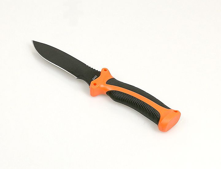 Kandar - Nôž poľovnícky Black-Orange 27/14cm