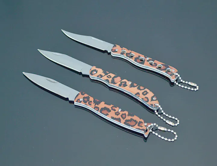 Vreckový nožík Skull Red 15/6cm