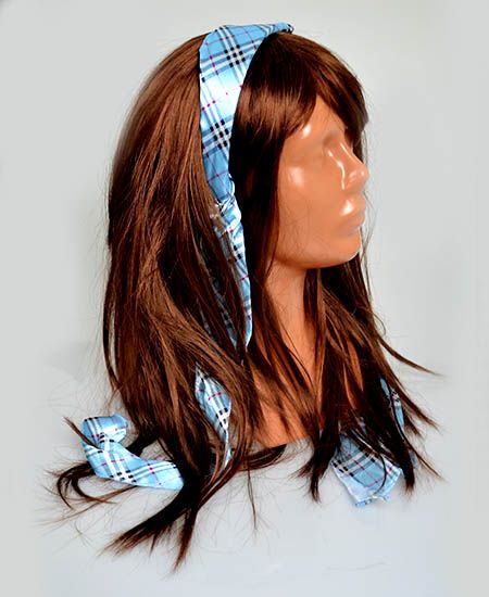 Čelenka do vlasov svetlomodrá