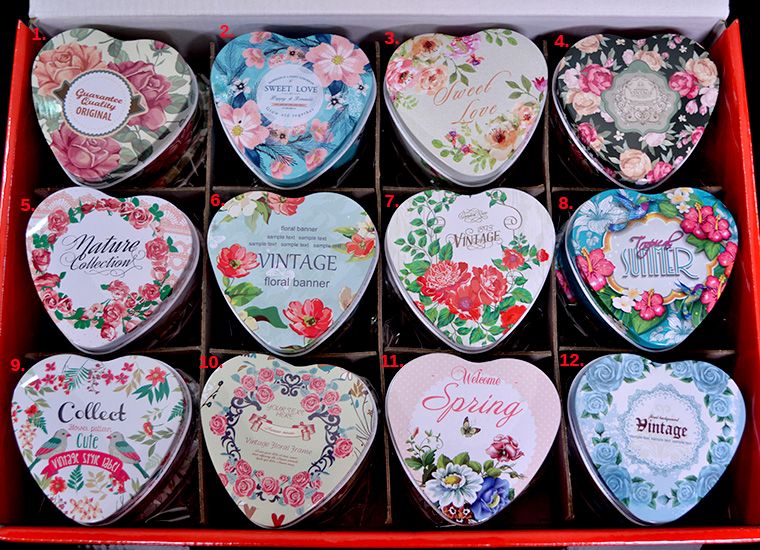 Dóza ozdobná Dekor Srdce