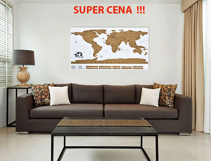 Stieracia mapa sveta I.