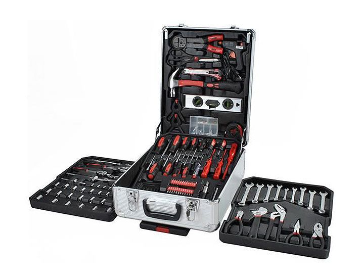 Sada náradia v kufríku 187 elementov