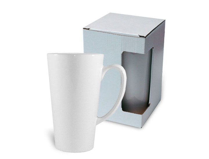 Hrnček veľký 450ml na latté s potlačou