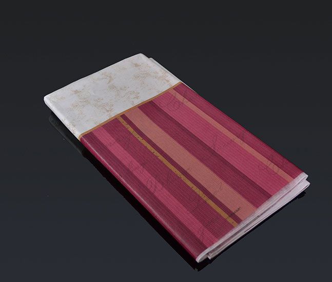 Obrus amscan 137x259cm Merlot Stripe
