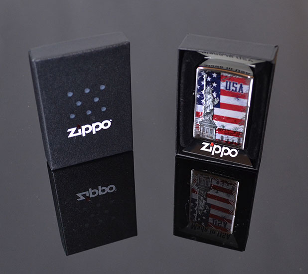 Zapaľovač ZIPPO USA Statue Of Liberty Flag