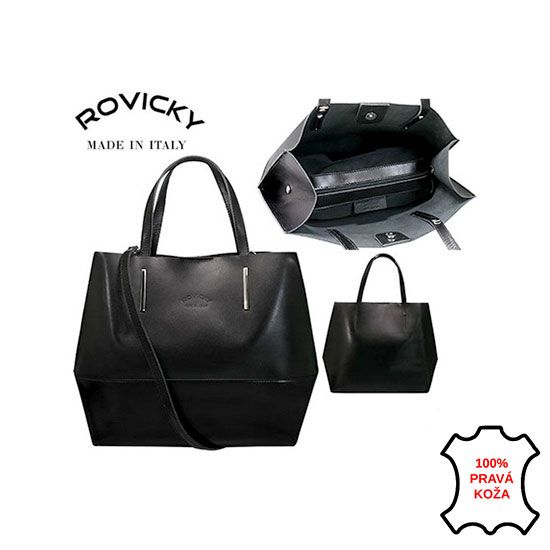 Kabelka kožená Rovicky TWR-45 Black