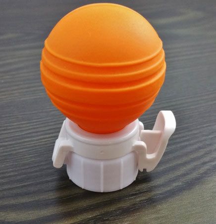 Uzáver na udržanie bubliniek vo fľaši