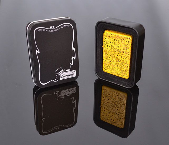 Zapaľovač benzínový Gentelo Smiley Design