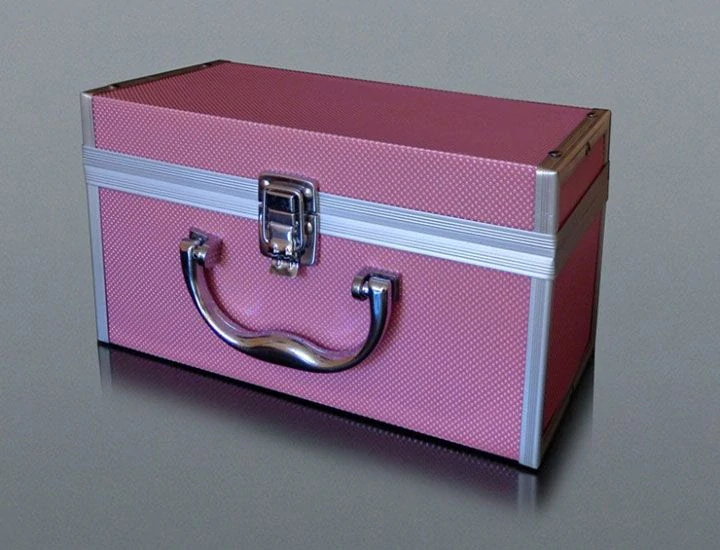 Inhalátor s hadičkami  25cm/1 s kufríkom ružová