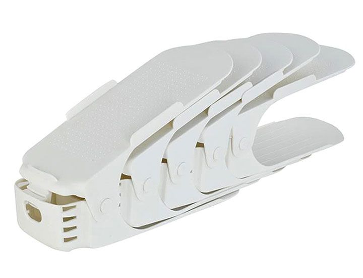 Organizér na topánky biely 