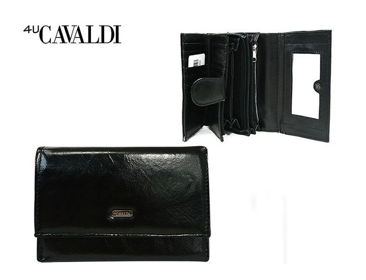 Peňaženka dámska ekokoža D16 black