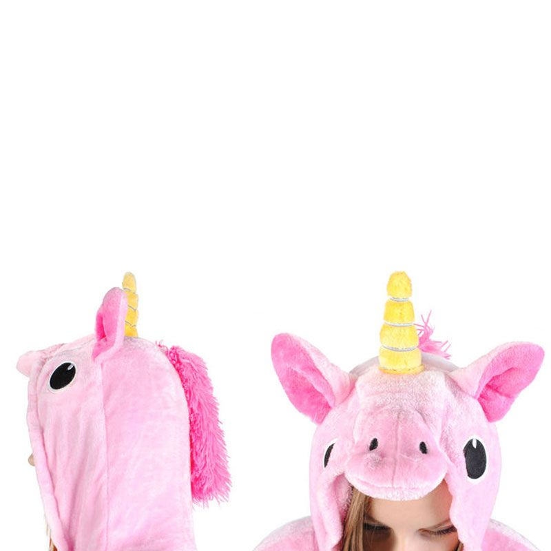 Maska - kostým jednorožec ružový veľkosť M