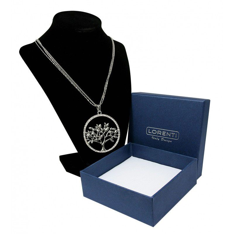 Náhrdelník dámsky Lorenti Tree in Ring silver I.