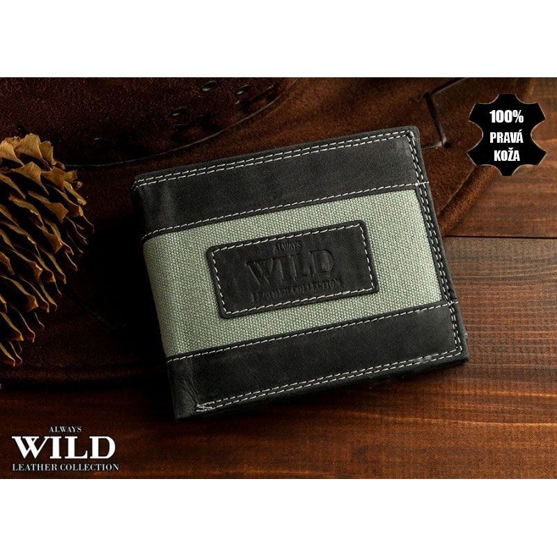 Peňaženka kožená Always Wild Jeans