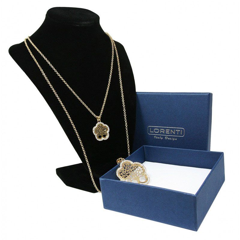 Náhrdelník dámsky Lorenti Tree in Flower silver double