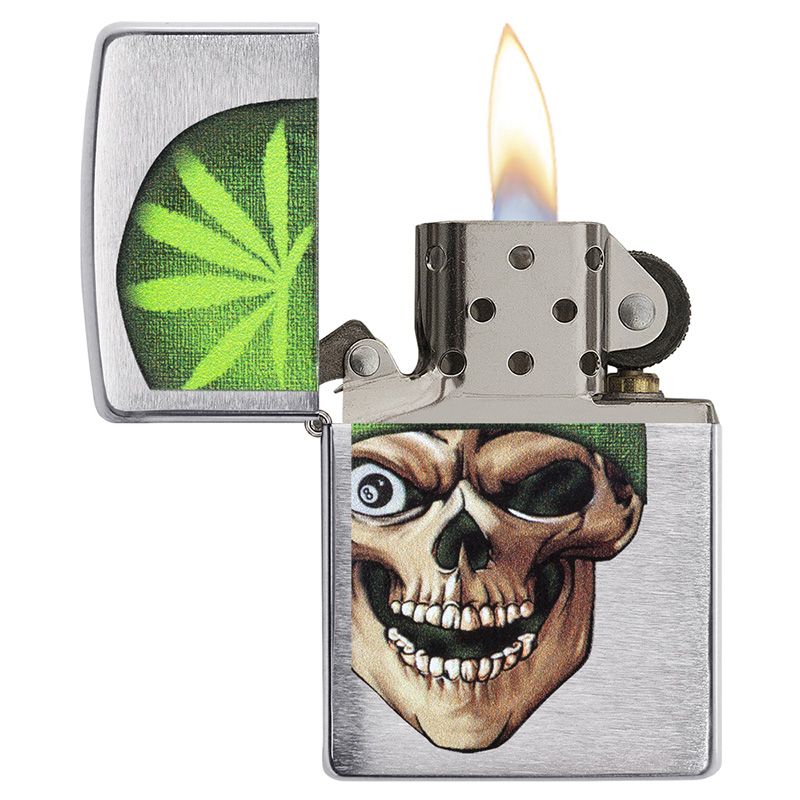 Zapaľovač ZIPPO Rasta Skull